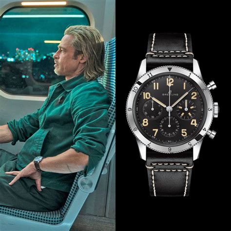 bullet train brad pitt breitling|bullet train outfits.